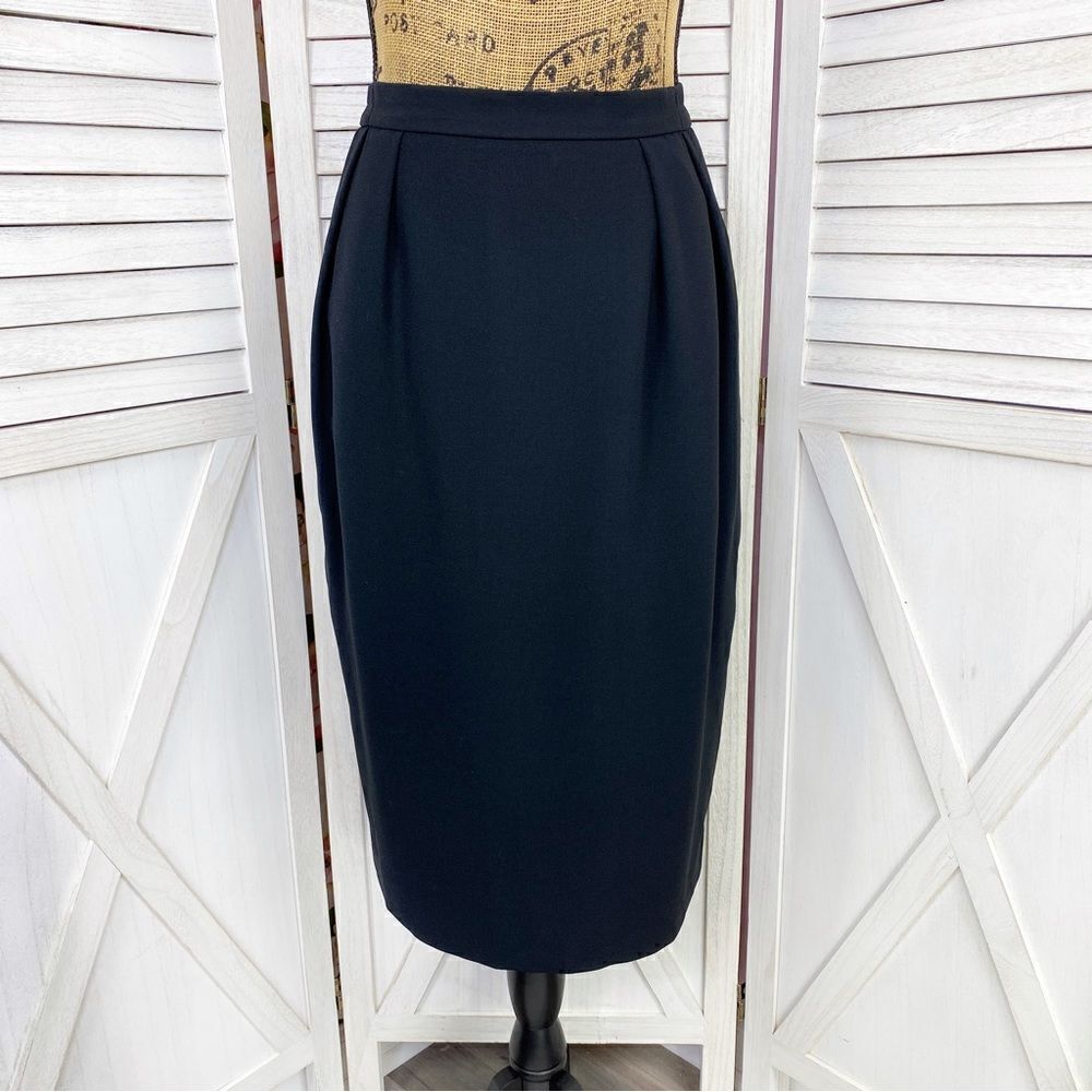 Kasper Pencil Suit Skirt‎ Black 6